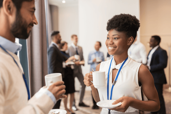 How to Start a Conversation at a Networking Event